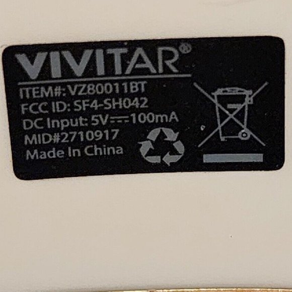 Bluetooth Wireless Headset Stereo Headphones On Ear Folding Rose Gold Vivitar - Picture 7 of 10